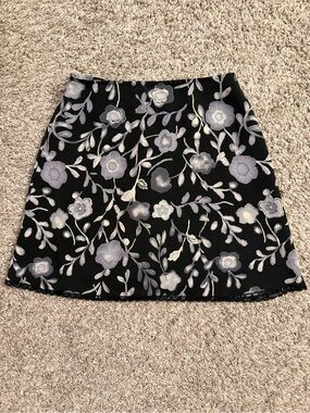Vintage floral skirt